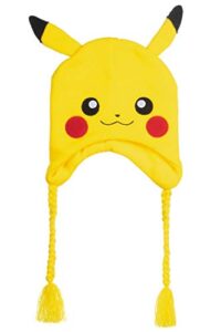 bioworld pokemon pikachu laplander cosplay beanie cap hat one size licensed new