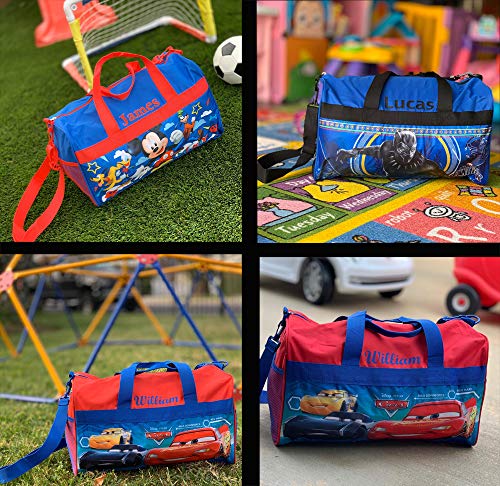 Personalized Licensed Kids Duffel Bag - Marvel Spiderman