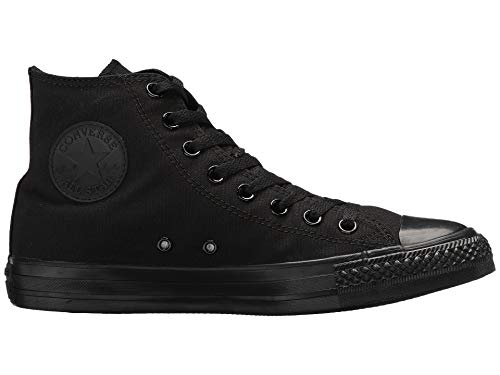 Converse Hi Top Black Mono 6.5