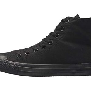 Converse Hi Top Black Mono 6.5