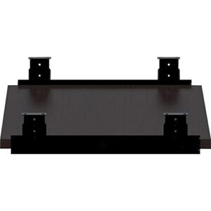 Lorell Essentials Keyboard Tray, 26" x 15" x .08", Espresso