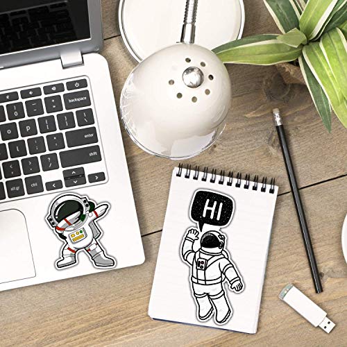 100pcs Space Stickers for Water Bottle Laptop,Waterproof Vinyl NASA Stickers Pack, Space Theme Gifts for Adults Teens Kids Boys Stickers for Ipad MacBook Skateboard Decals