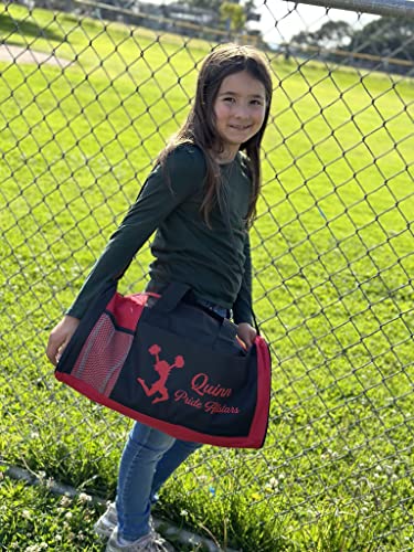 Personalized Kids 18 Inch Sport Duffel Bag With Custom Name & Text - Martial Arts Male