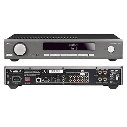 Arcam SA10 Class A/B Integrated Amplifier - 50W of Power Per Channel - 5 Analogue Inputs & 3 Digital Inputs - Easily Connects to Surround Sound System