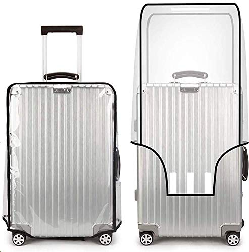 Joyden DUXAA Luggage Protector Suitcase Cover Clear PVC Suitcase Cover Protectors Luggage Cover Waterproof for Wheeled Suitcase Fits Most 20" 22" 24" 26" 28" 30" (28 In)