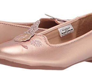 OshKosh B'Gosh girls Perl Ballet Flat, Blush, 7 Toddler US