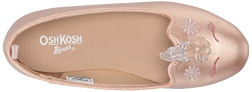 OshKosh B'Gosh girls Perl Ballet Flat, Blush, 7 Toddler US