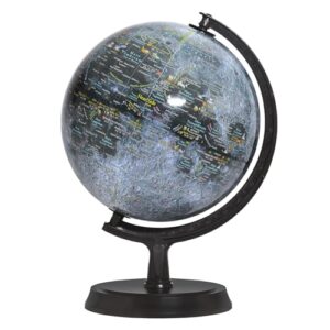 mapsoft expolorer moon globe, 24cm/9.5", m-24, lunar globe, moon map, lunar map