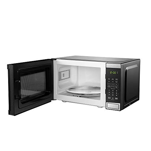 Danby DBMW0721BBS Countertop Microwave, Stainless Steel