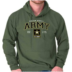 brisco brands us army pride united states military hoodie sweatshirt women men