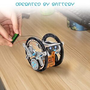 14-in-1 Solar Robot Kit, Educational STEM Science Toy, DIY Solar Power Building Kit, Gift for Kids Boys Girls 8 9 10 11 12 Years Old