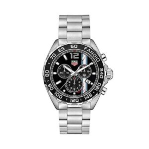tag heuer formula 1 chronograph quartz black dial men's watch caz101h.ba0842