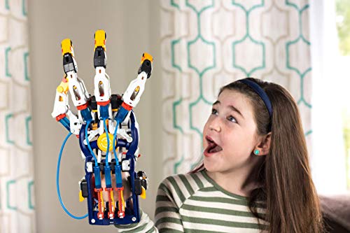 Thames & Kosmos Mega Cyborg Hand STEM Experiment Kit | Build Your Own GIANT Hydraulic Hand | Amazing Gripping Capabilities | Adjustable for Different Hand Sizes | Learn Hydraulic & Pneumatic Systems