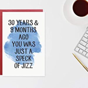 Funny 30th Birthday Card,30 Years Birthday Cards