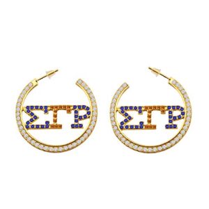 cenwa sorority earrings sorority gift greek sorority jewelry gift (sgr earrings)