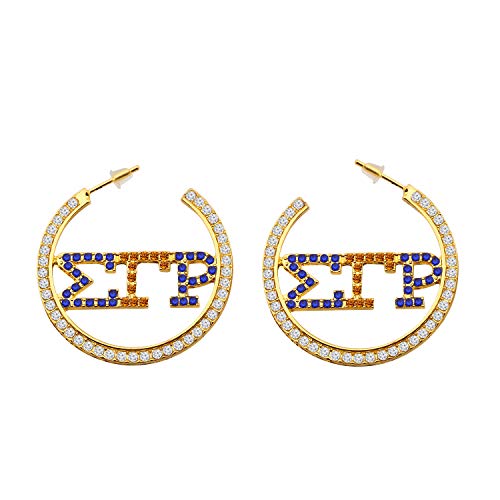 CENWA Sorority Earrings Sorority Gift Greek Sorority Jewelry Gift (SGR earrings)