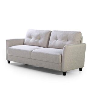 ZINUS Ricardo Sofa Couch / Tufted Cushions / Easy, Tool-Free Assembly, Beige
