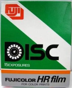 fuji fujicolor hr iso 200 disc film 15 exposures outdated/discontinued