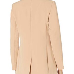 The Drop Women's Blake Long Blazer, Praline, 3X