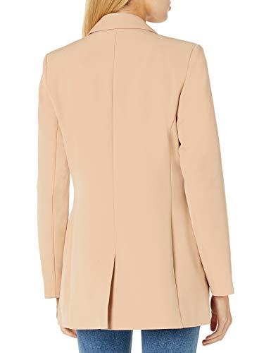 The Drop Women's Blake Long Blazer, Praline, 3X