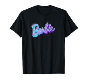 barbie gradient logo t-shirt