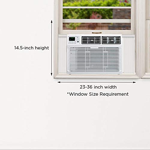 TCL 8W3ER1-A Home Series Window Air Conditioner, 8,000 BTU, White