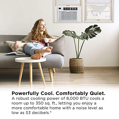 TCL 8W3ER1-A Home Series Window Air Conditioner, 8,000 BTU, White