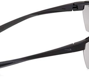 Nike Windshield Elite Rectangular Sunglasses, Black, 60/13/130