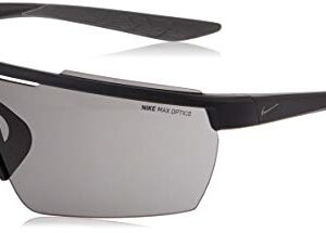 Nike Windshield Elite Rectangular Sunglasses, Black, 60/13/130