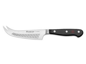 wÜsthof classic 4.75" hard cheese knife,black