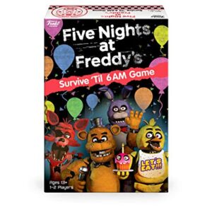 Funko Five Nights at Freddy's - Survive 'Til 6AM Game, 2 players