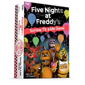 Funko Five Nights at Freddy's - Survive 'Til 6AM Game, 2 players