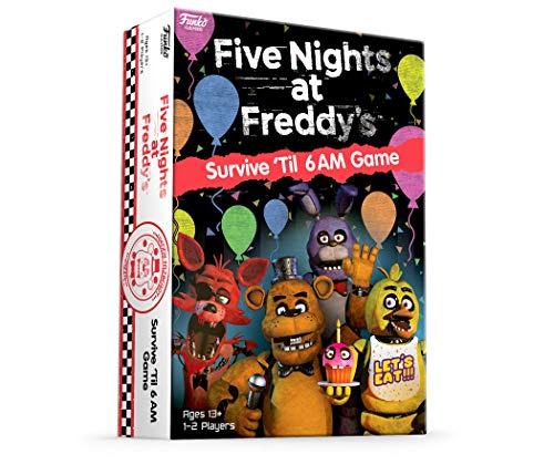 Funko Five Nights at Freddy's - Survive 'Til 6AM Game, 2 players