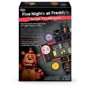 Funko Five Nights at Freddy's - Survive 'Til 6AM Game, 2 players