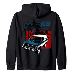 Jimmy,Squarebody Truck,Suburban,Blazer,Silverado,K5,C10,Palm Zip Hoodie