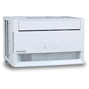 Freonic Energy Star 6,000 BTU 115V Window Air Conditioner & Dehumidifier with Remote Control, Window AC Unit for Apartment, Dorm Room & Small/Medium Rooms up to 250 Sq. Ft. in White