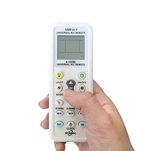 K-1028E Universal Air Conditioner A/C Remote Control for Haier, Hitachi, Panasonic, LG, Sharp, Gree, Midea, Bosch, Toshiba, Sanyo Air Conditioner Remote Control 1000 in 1