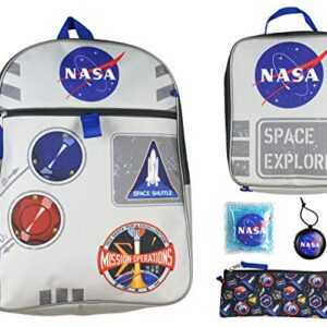 Bioworld NASA Space Explorer 16" Backpack 5 PC Set