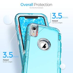 ORIbox Case Compatible with iPhone XR Case, Heavy Duty Shockproof Anti-Fall clear case