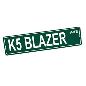 compatible with chevy k5 blazer custom aluminum metal tin street sign home decor for man cave poker tavern game room