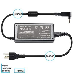 Aspire Laptop Charger for Acer Swift Spin 3 5 SP111-33 SP111-32N SF314-51 SF314-52 SF314-54 SF315 SP314-21; Acer Chromebook R11 C720 C720P Series PA-1450-26 Replacement Charging Cord