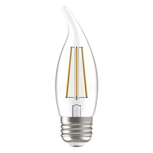 GE Lighting LED+ Dusk to Dawn LED Light Bulbs with Sunlight Sensor, Automatic On/Off Outdoor Decorative Light Bulbs, Soft White, Medium Base(2 Pack)