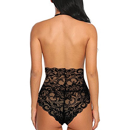 BEUU Bodysuit Snap Crotch One Piece Teddy Mew Year Women Lengerie Sexy Sets