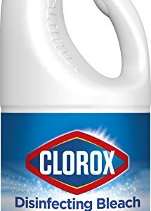 Clorox Disinfecting Bleach, Concentrated Formula, Regular - 43 Ounce Bottle (Package May Vary)
