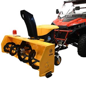 m massimo motor 60" 420cc gas cordless electric start 2 stage self propelled snow blower