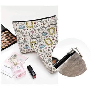 TV Show Merchandise Friends Makeup Bag Cosmetic Bag Makeup Bag