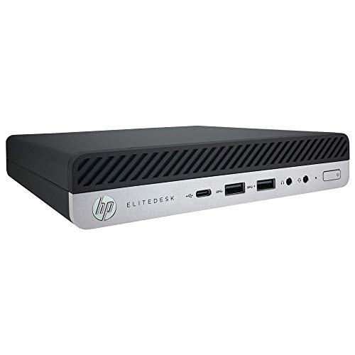 HP EliteDesk 800 G4 Mini Business Desktop - 8th Gen Intel 6-Core i7-8700T Processor up to 4.00 GHz, 16GB Memory, 512GB Solid State Drive, Intel UHD Graphics 630, Windows 10 Pro (64-bit) (Renewed)