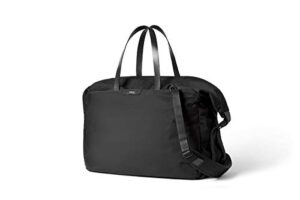 bellroy weekender plus - premium edition (duffle travel bag & overnight bag, fits 13" laptop, internal organization pockets) - black
