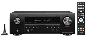 denon avr-s750h 7.2 channel av-receiver, hifi amplifier, alexa compatible, 6 hdmi inputs, 4k, dolby atmos & vision, bluetooth, music streaming, airplay 2, heos multiroom