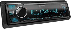 kenwood kmm-bt328 digital media car stereo w/bluetooth (no alexa)